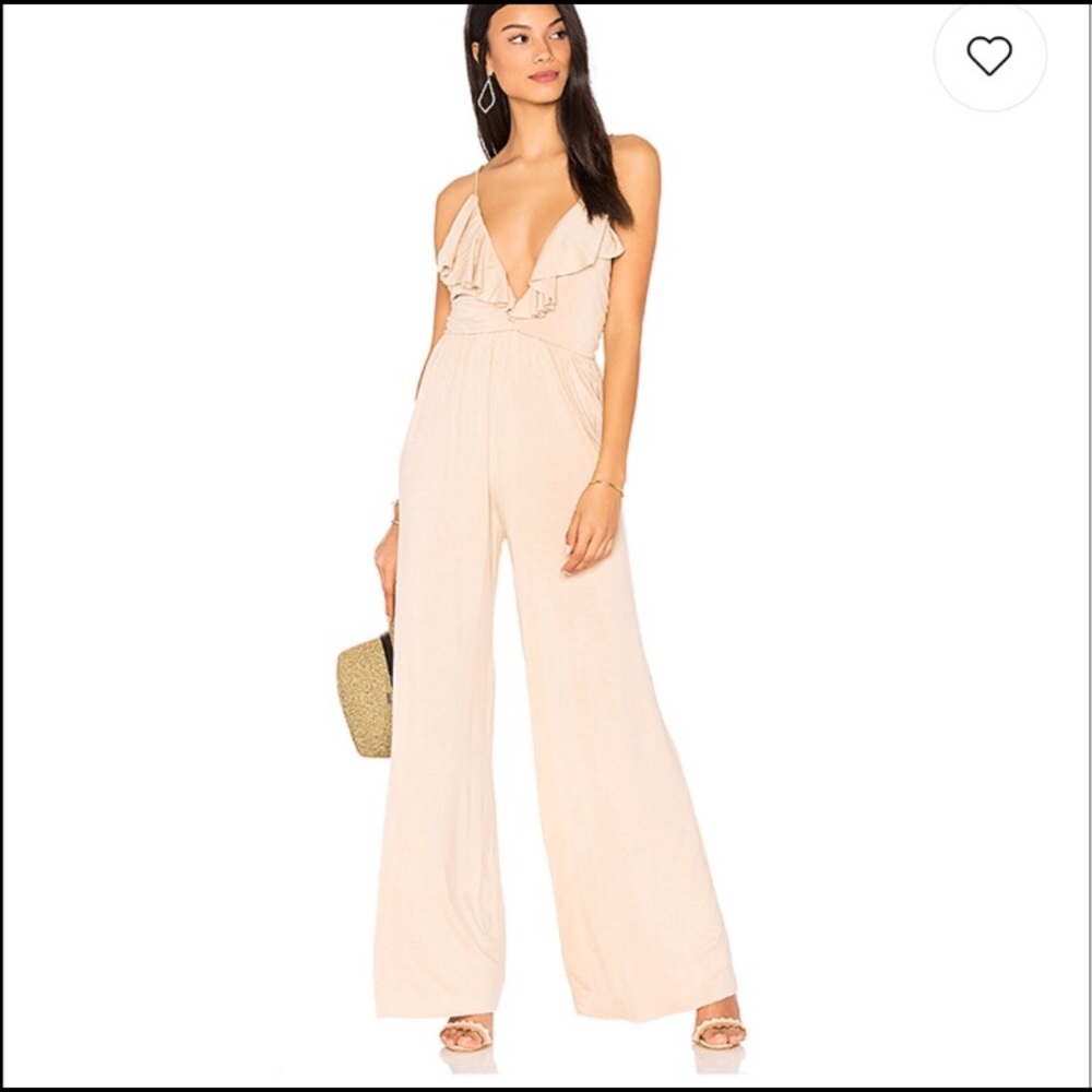 Revolve Clayton tan Jumpsuit. Size XS.